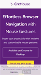 Mobile Screenshot of crxmouse.com
